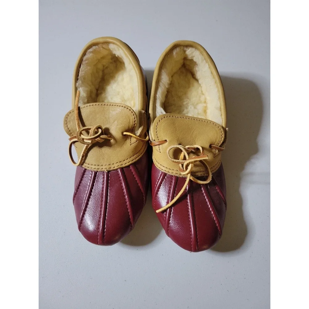 Kids Moccasin‎ Slipper Youth Size 5 Sioux Mox